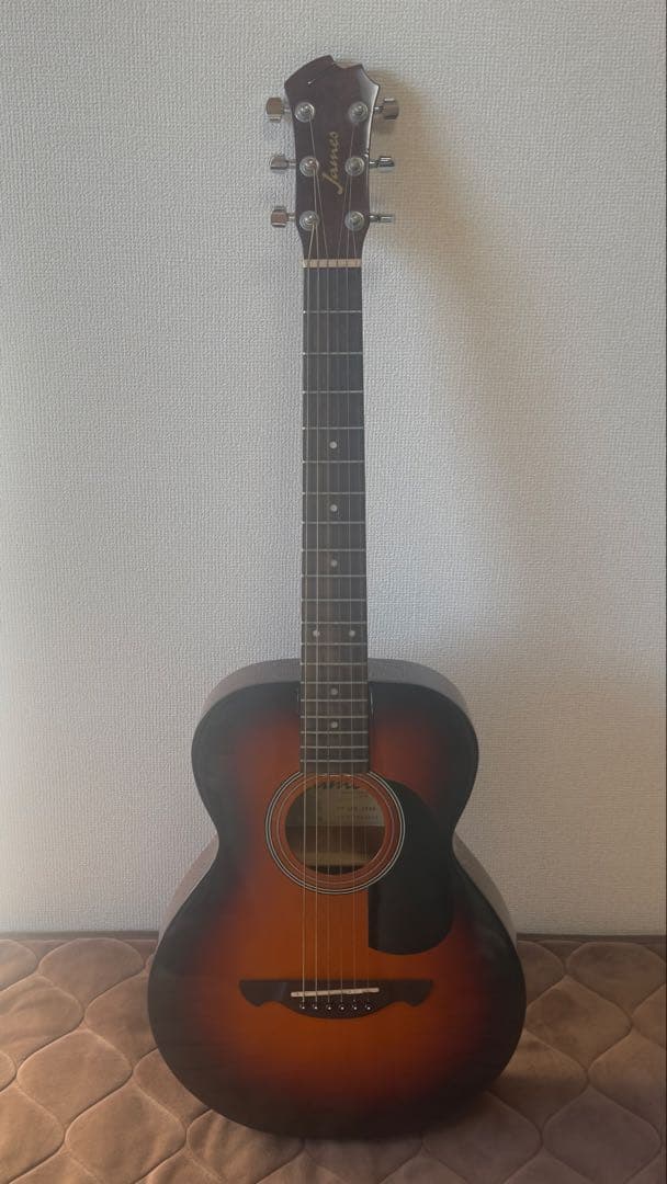 James JFM-1WBS ミニアコースティックギター ソフトケース付き