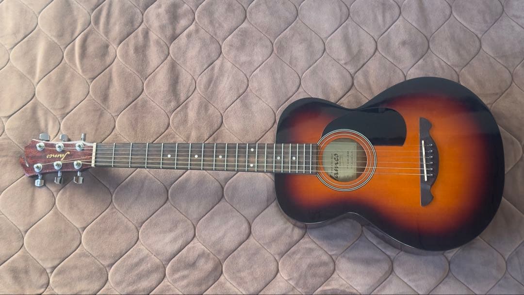 James JFM-1WBS ミニアコースティックギター ソフトケース付き