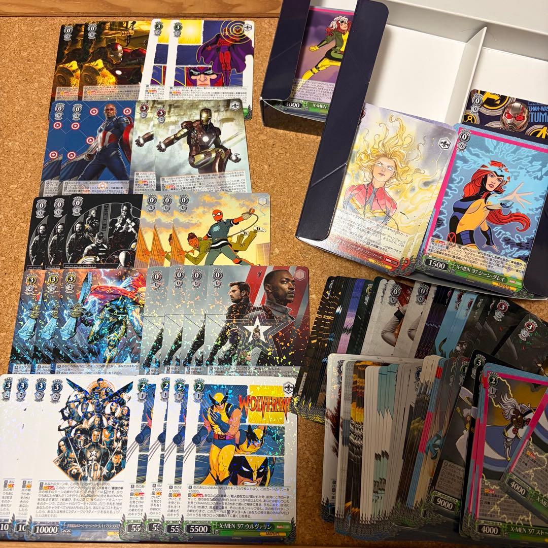 ヴァイスシュヴァルツ MARVEL R以下4コン RR複数あり