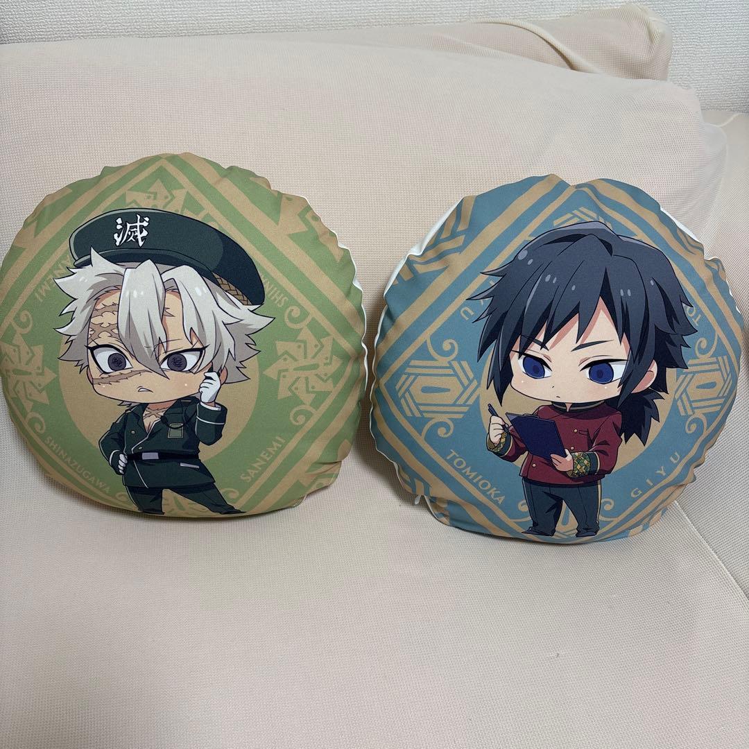 ホテルモントレー　コラボクッション　冨岡義勇　不死川実弥　2点セット