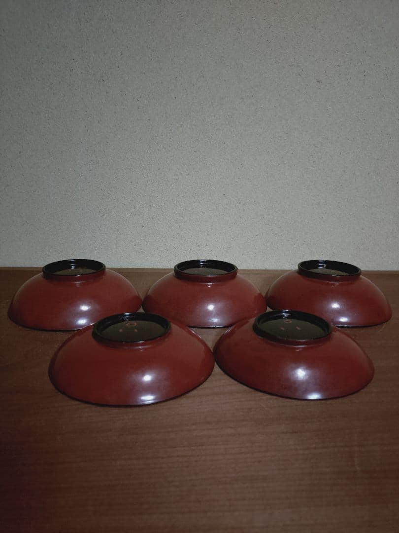 桃山〜江戸初期 根来椀 五客 合鹿椀 浄法寺 秀衡椀 漆器