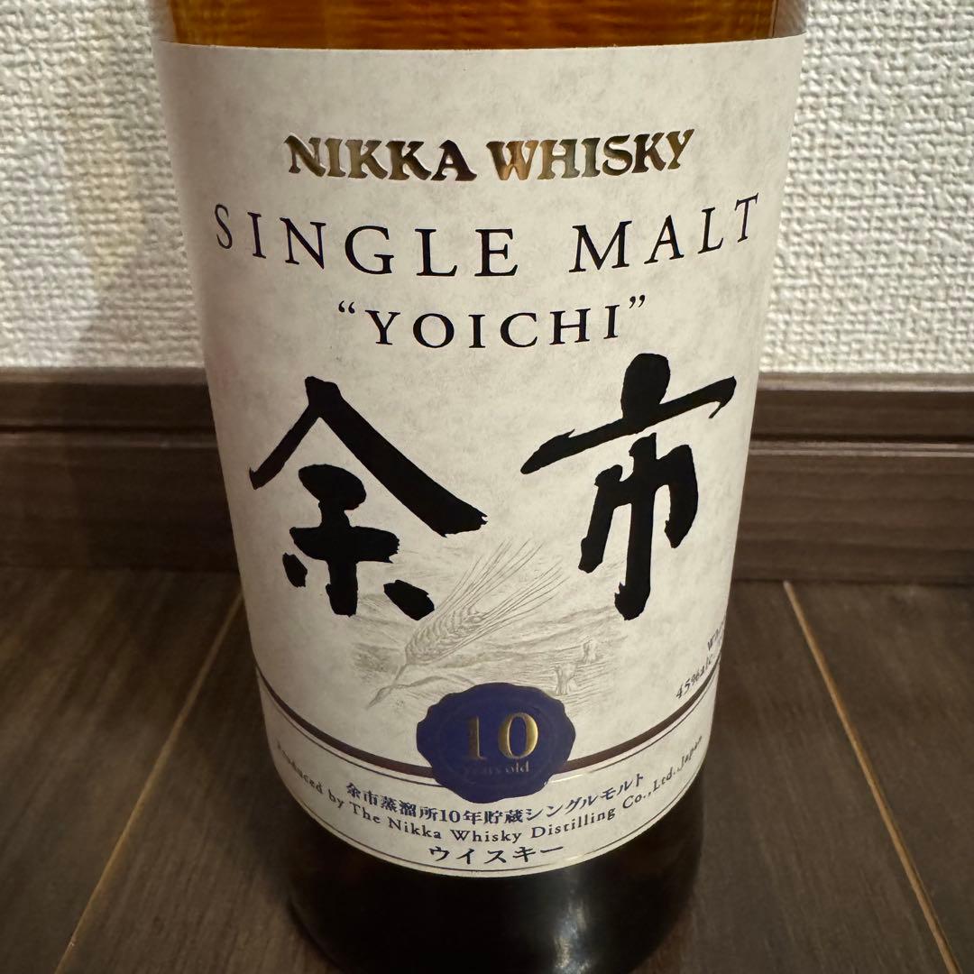 終売品 NIKKA 余市 10年 700ml シングルモルト ニッカ
