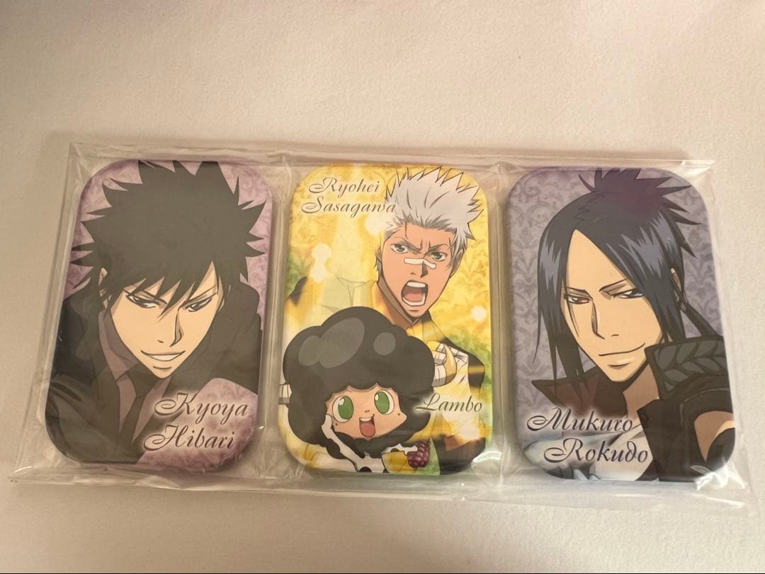 JF2019限定 リボーン まるかくカンバッジ 3個セット