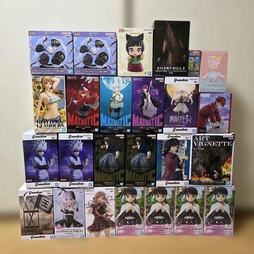 【新品未開封】新作 プライズフィギュア まとめ売り 25体