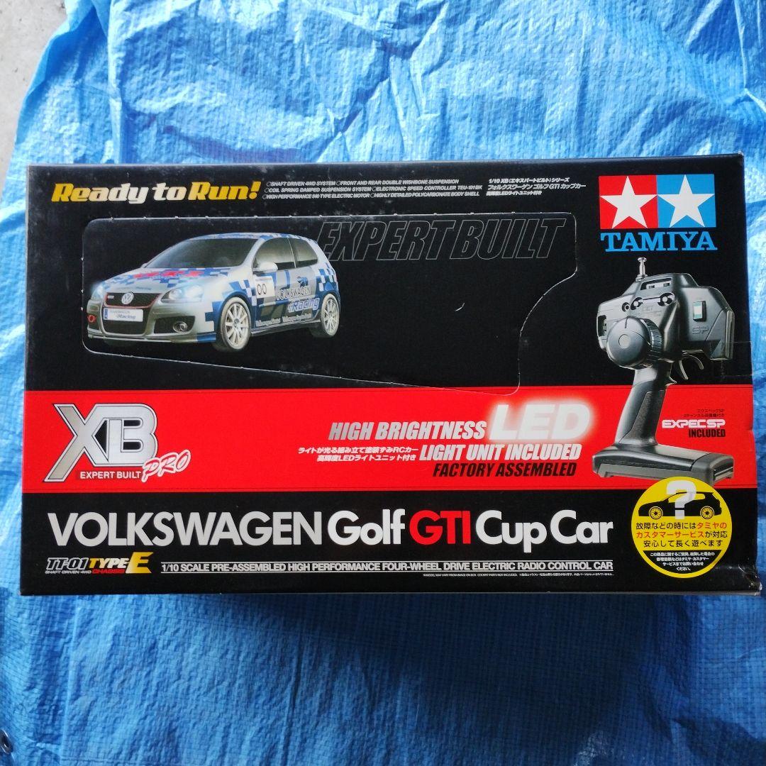 タミヤ1/10 フォルクスワーゲンゴルフGTI カップカー エキスパートビルド