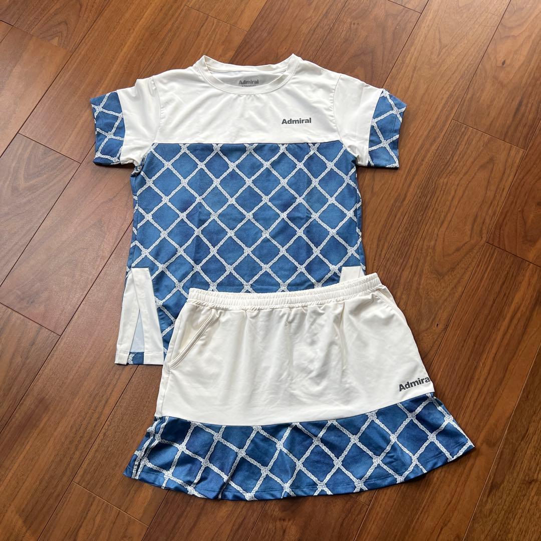 美品 Admiral テニスウェア セットアップ