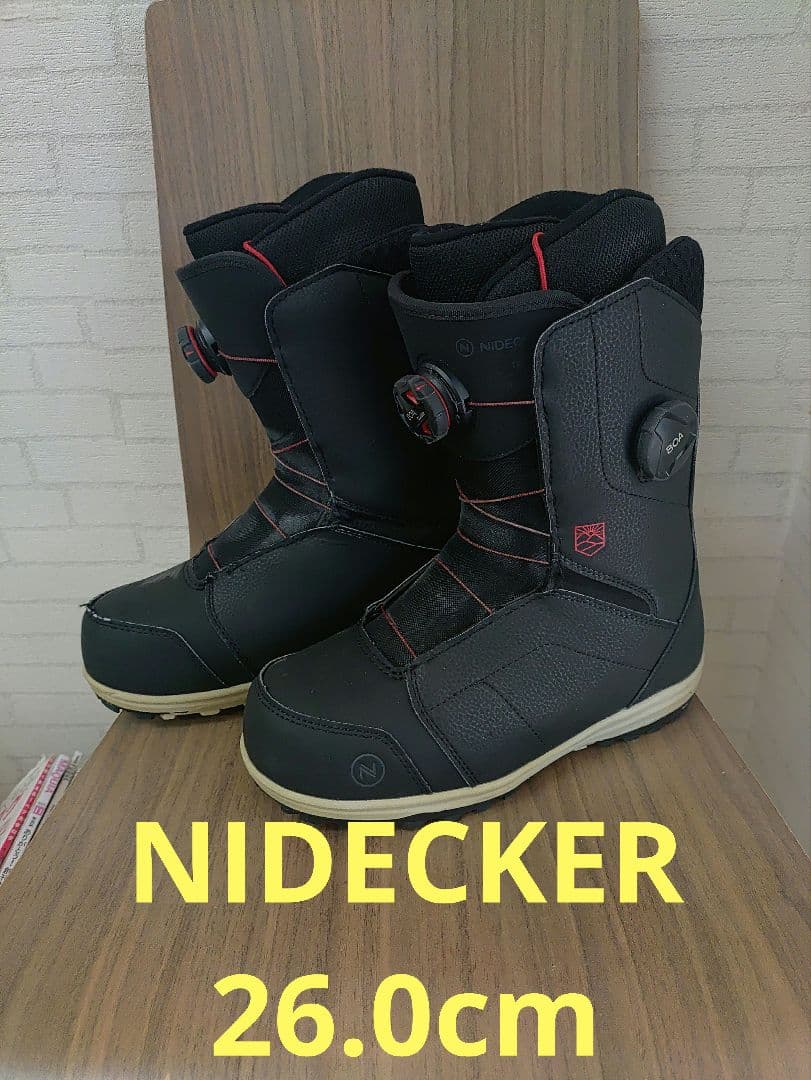 NIDECKER TRITON スノーボードブーツ　ダブルボア　２６．０センチ