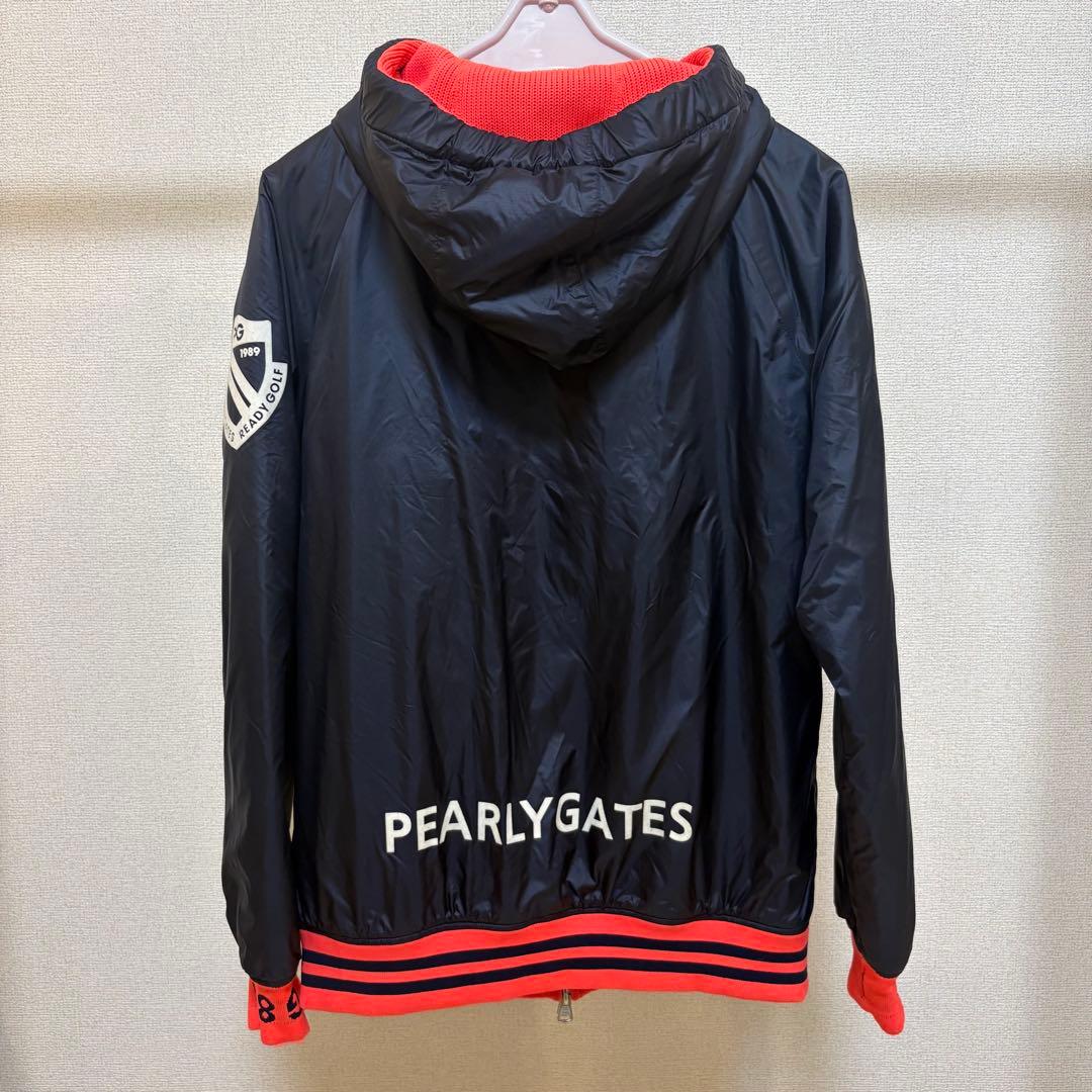 PEARLY GATES フード付きリバーシブルジャケット