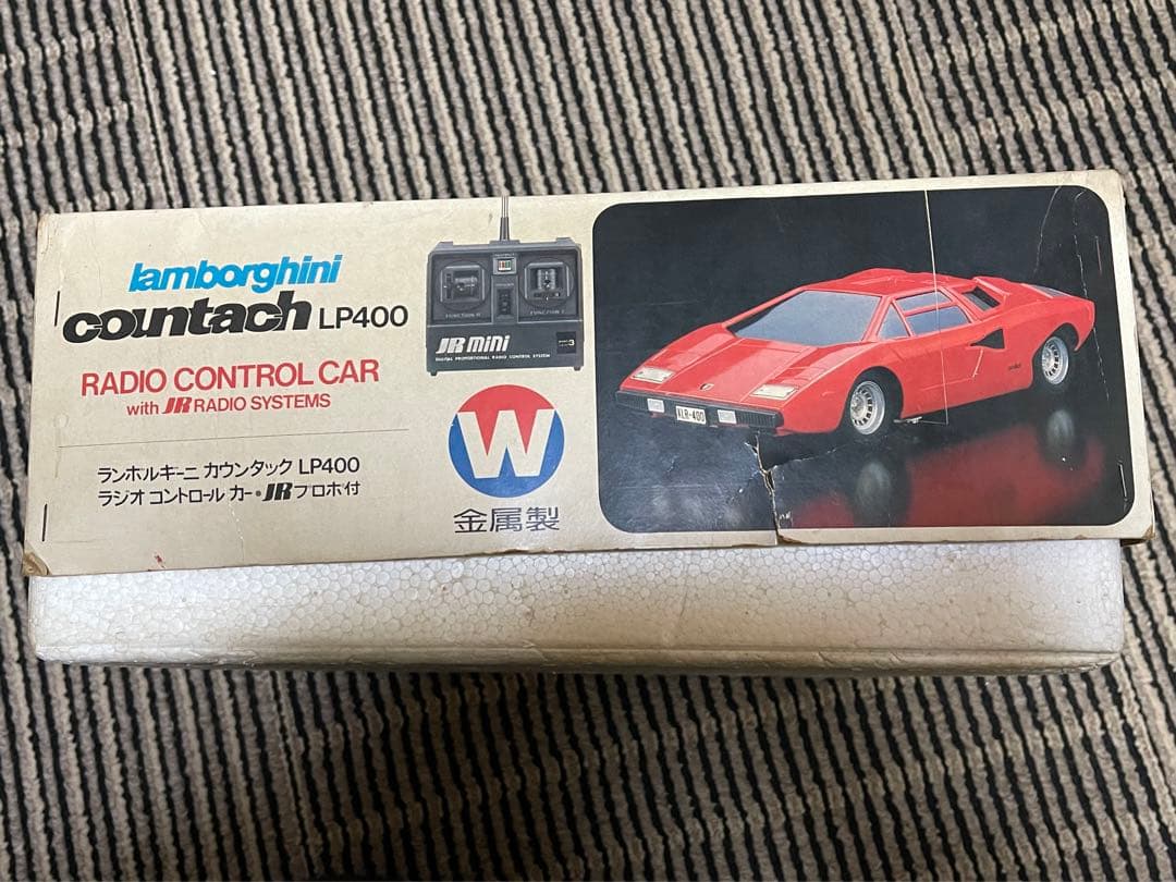 ワグナー 1/12ランボルギーニカウンタック LP400金属製ラジコン未使用
