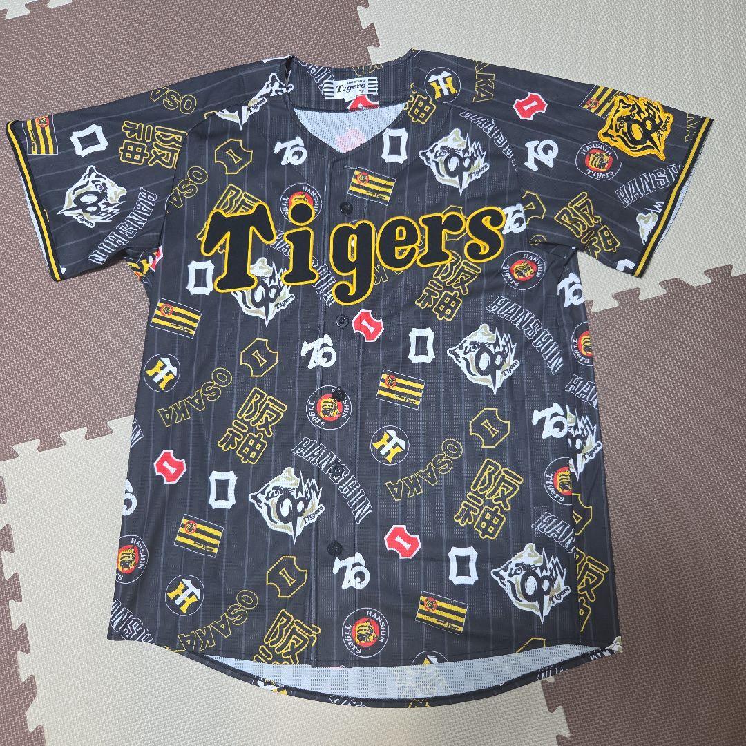 阪神タイガース　デザインユニフォーム　ブラック　サイズL