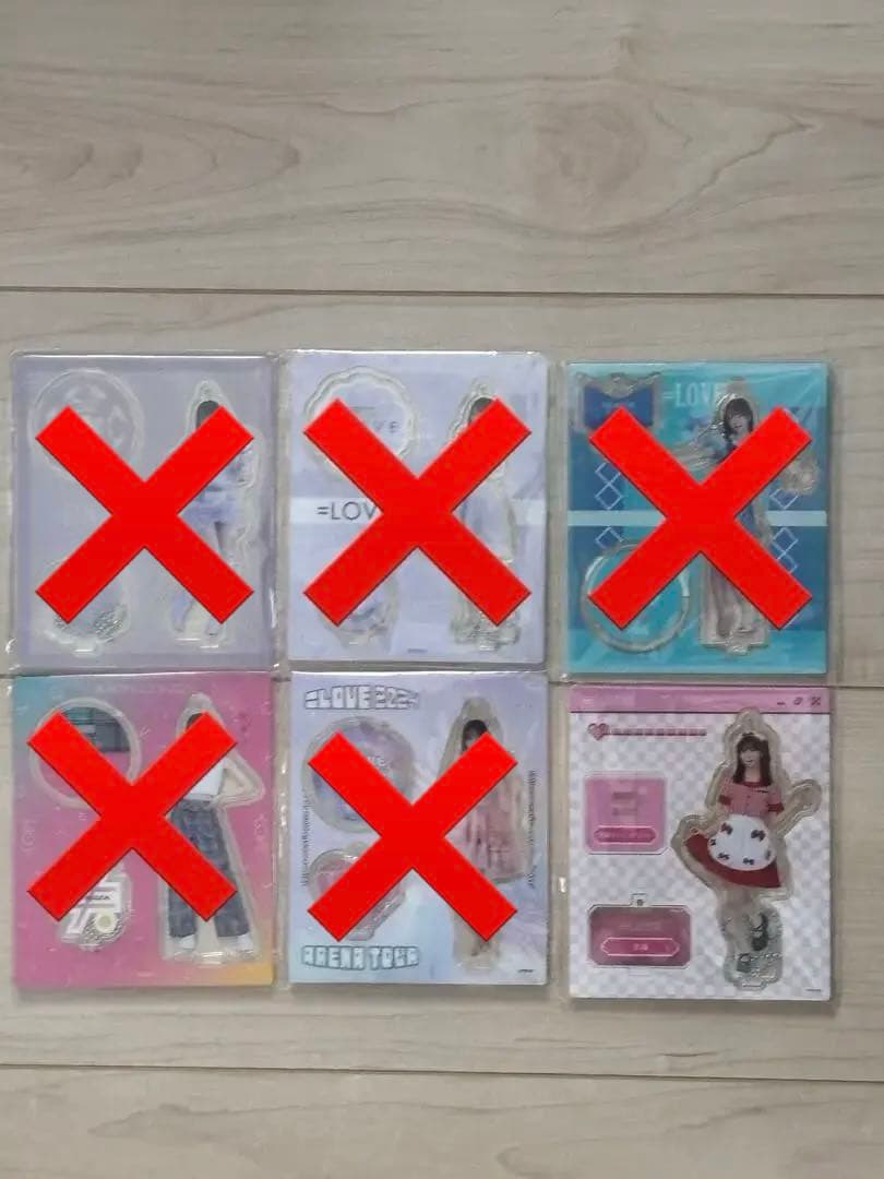 =LOVE イコラブ　野口衣織　アクスタ　アクリルスタンド まとめ売り