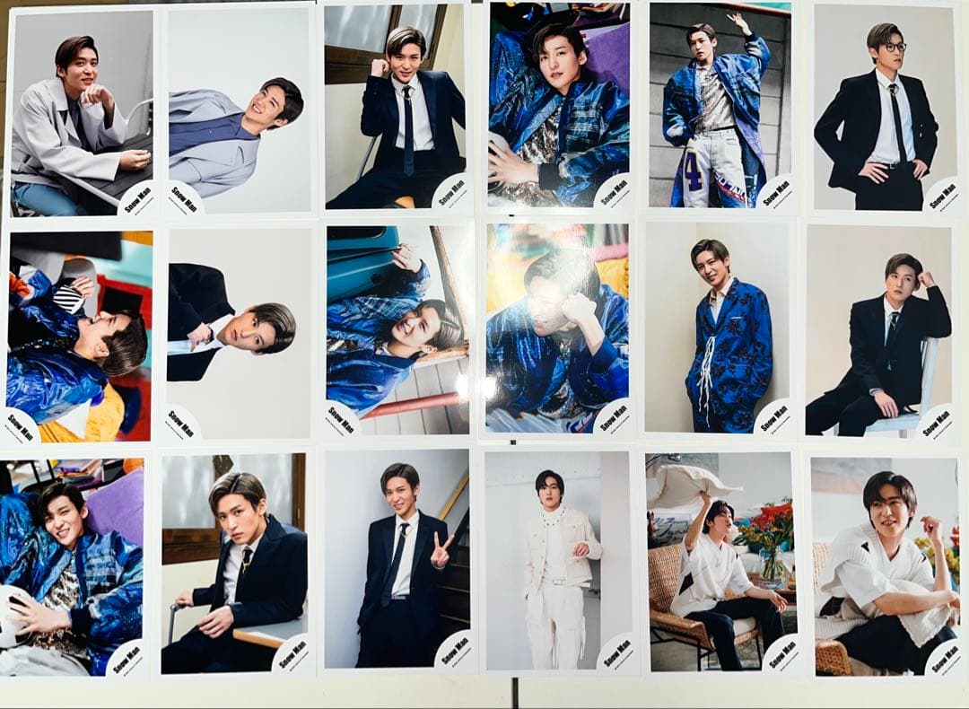 目黒蓮 公式写真 324枚まとめ売り 全てソロ Man