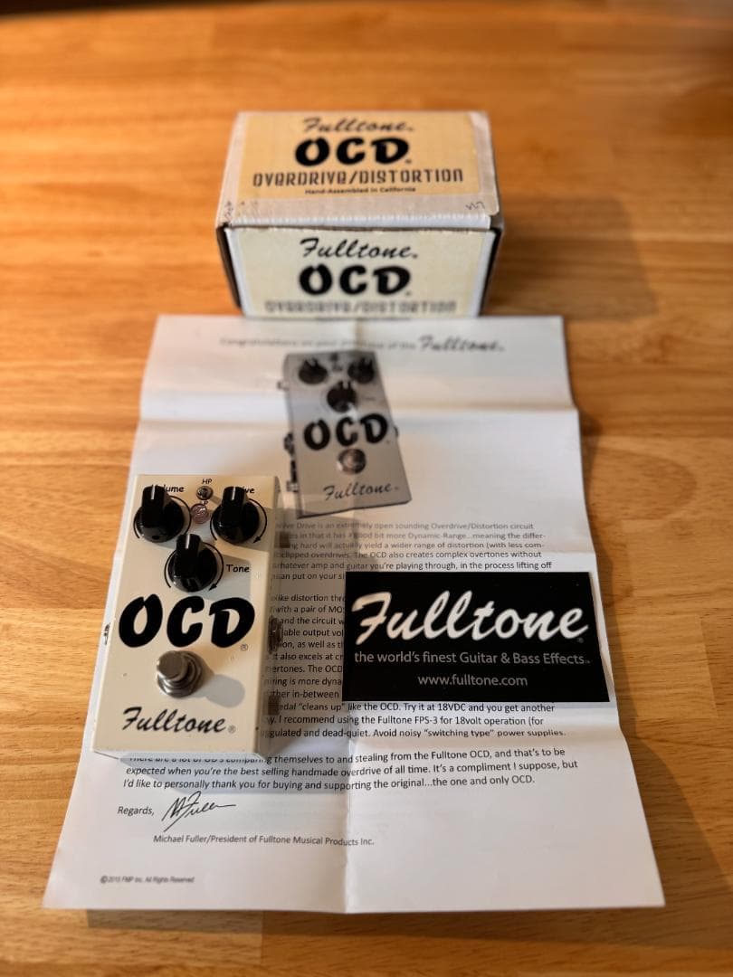 ギター Fulltone OCD Overdrive/Distortion V1.7