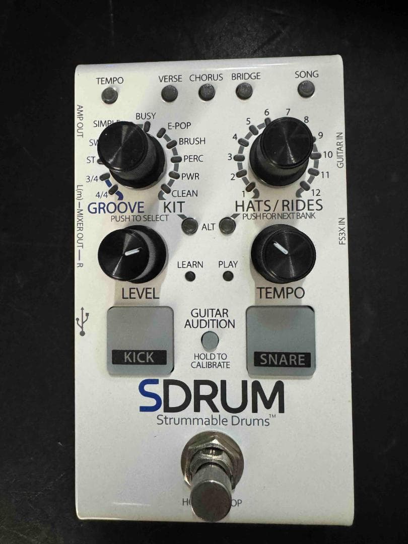 ギター DigiTech Band Creator SDRUM
