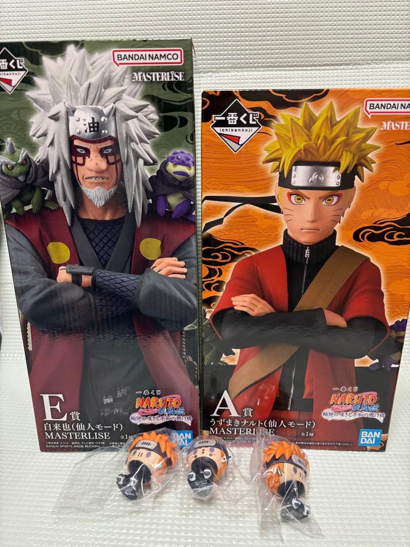 一番くじ　ナルト 自来也 フィギュアセット