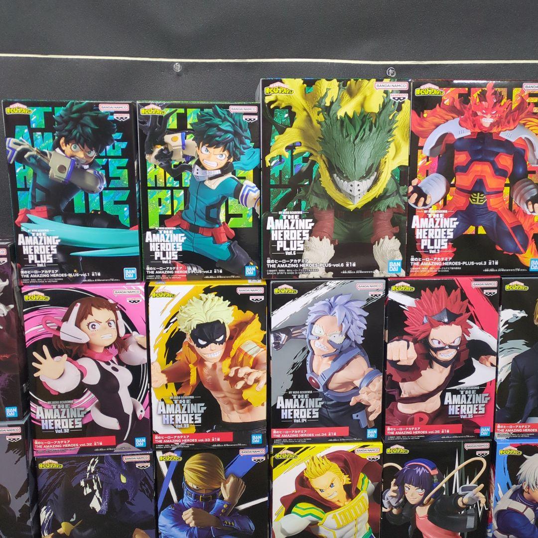 ヒロアカ　波動ねじれ　トガヒミコ　麗日お茶子　緑谷出久　爆豪勝己　轟　フィギュア