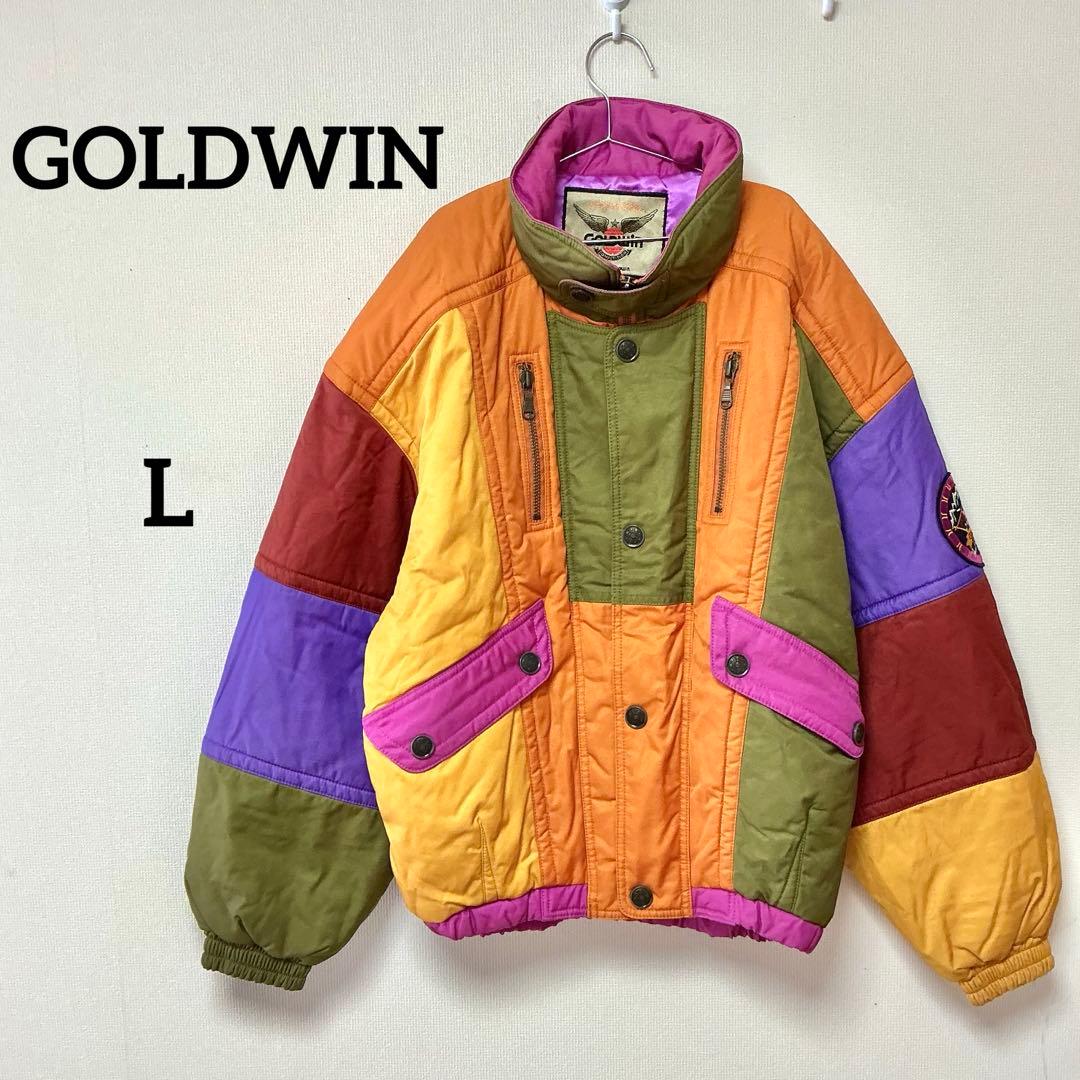 GOLDWIN クレイジーパターン 中綿ジャケット マルチカラー