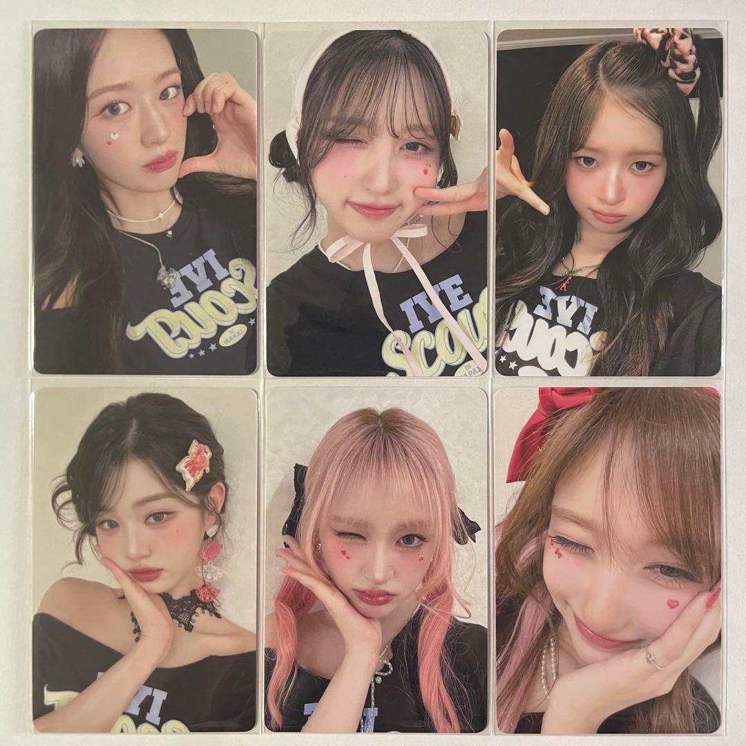 IVE Be Alright オフイベ 10月 大阪 トレカ 6枚 コンプ