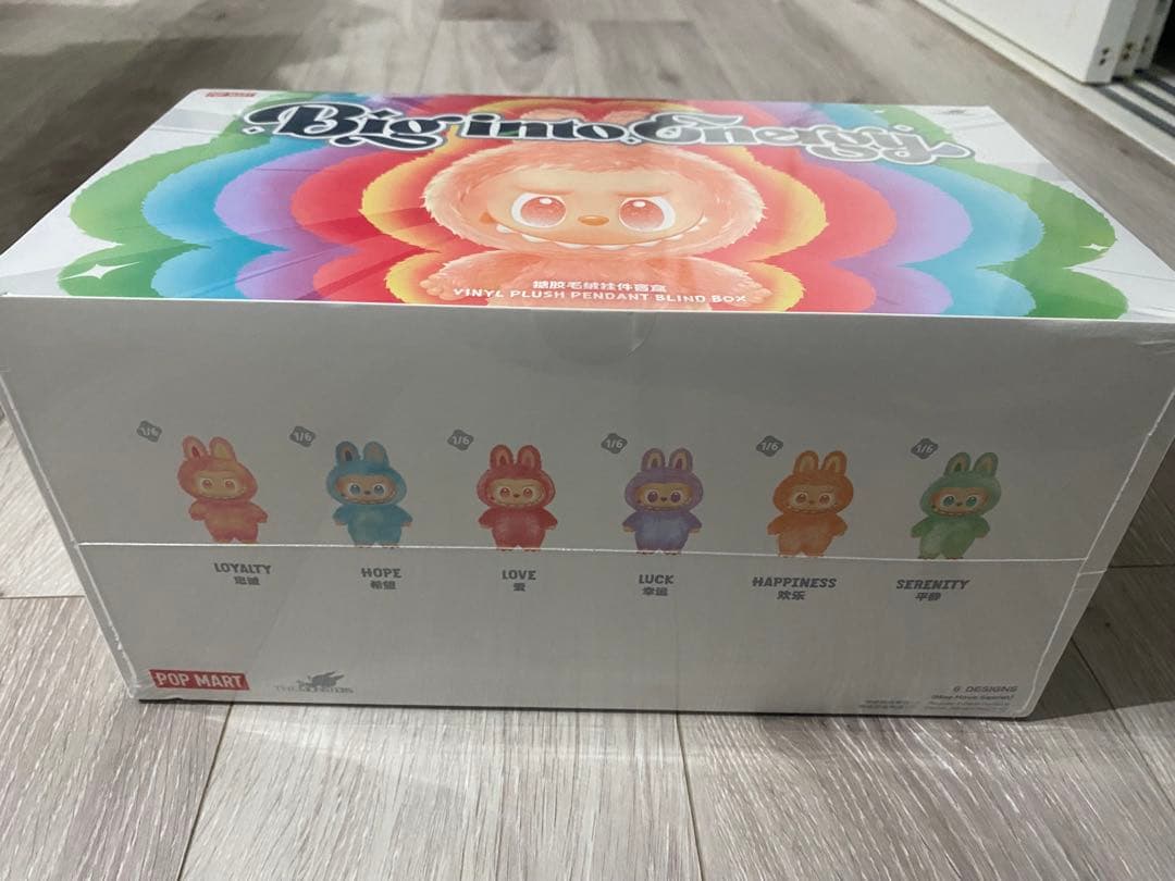 【新品未開封】LABUBU Big into Energy 6個入