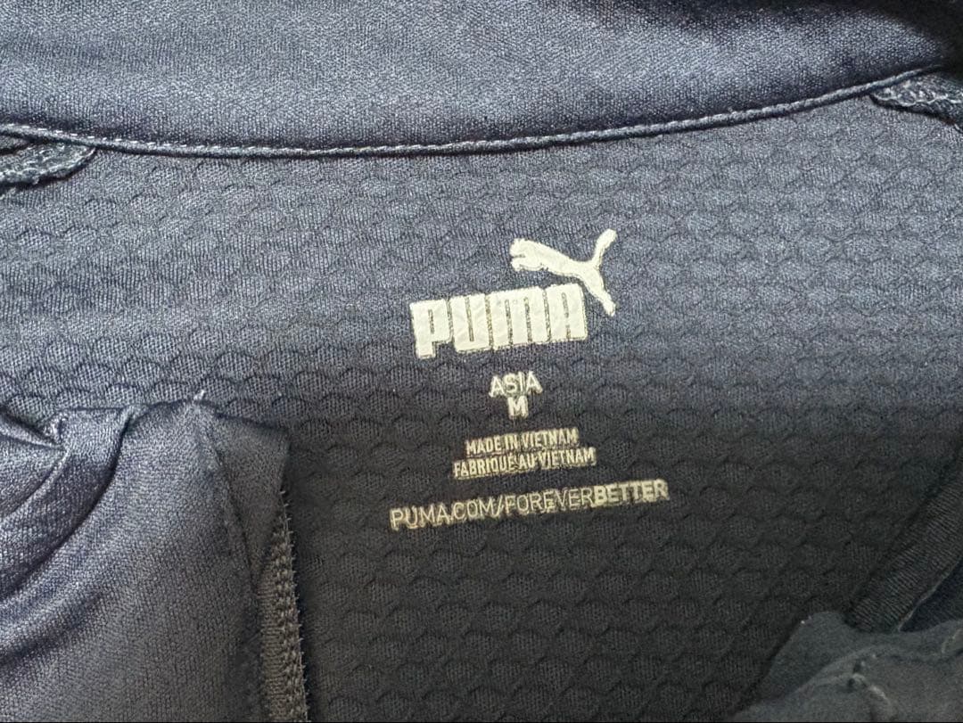 【前橋育英 高校／サッカー部】プーマ ハーフジップ トレーニング トップ (M)