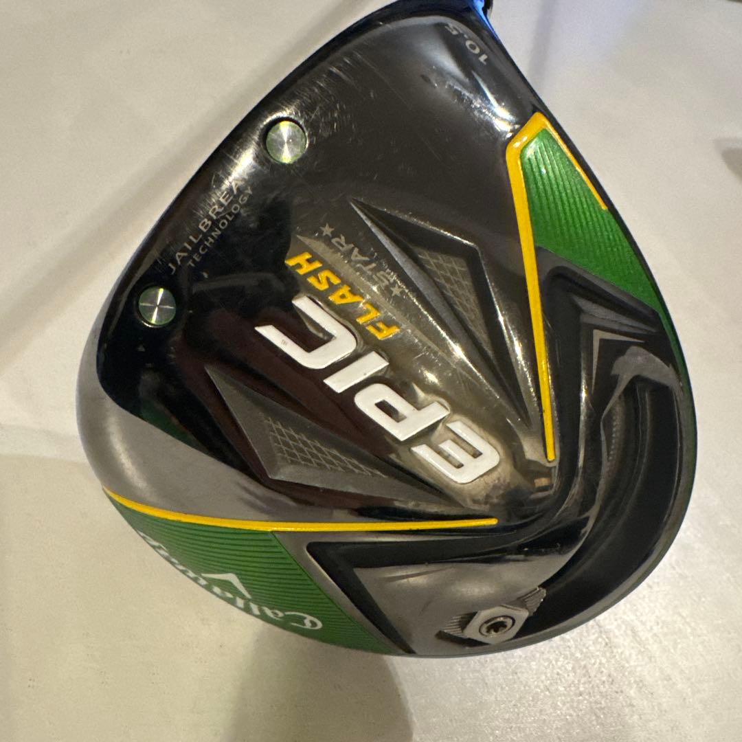 キャロウェイEPIC FLASH ドライバー　ベンタス5-SRカバー無し