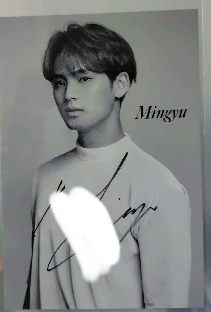 SEVENTEEN ミンギュ 直筆サイン ポストカード your choice