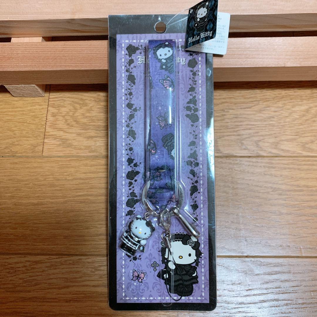 【激レア】ハローキティ 嶽本野ばら ゴスロリ ネックストラップ ストラップ