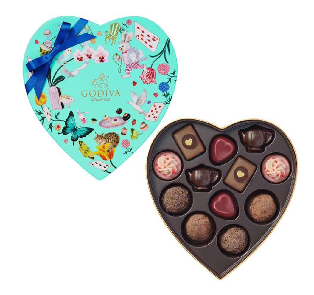 GODIVAゴディバアリスのティーパーティーセレクション 12粒2026紙袋付き