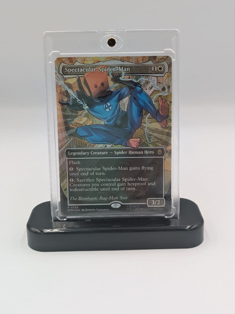 つ*さ様 MTG スペクタキュラー・スパイダーマン テクスチャーFoil Bag