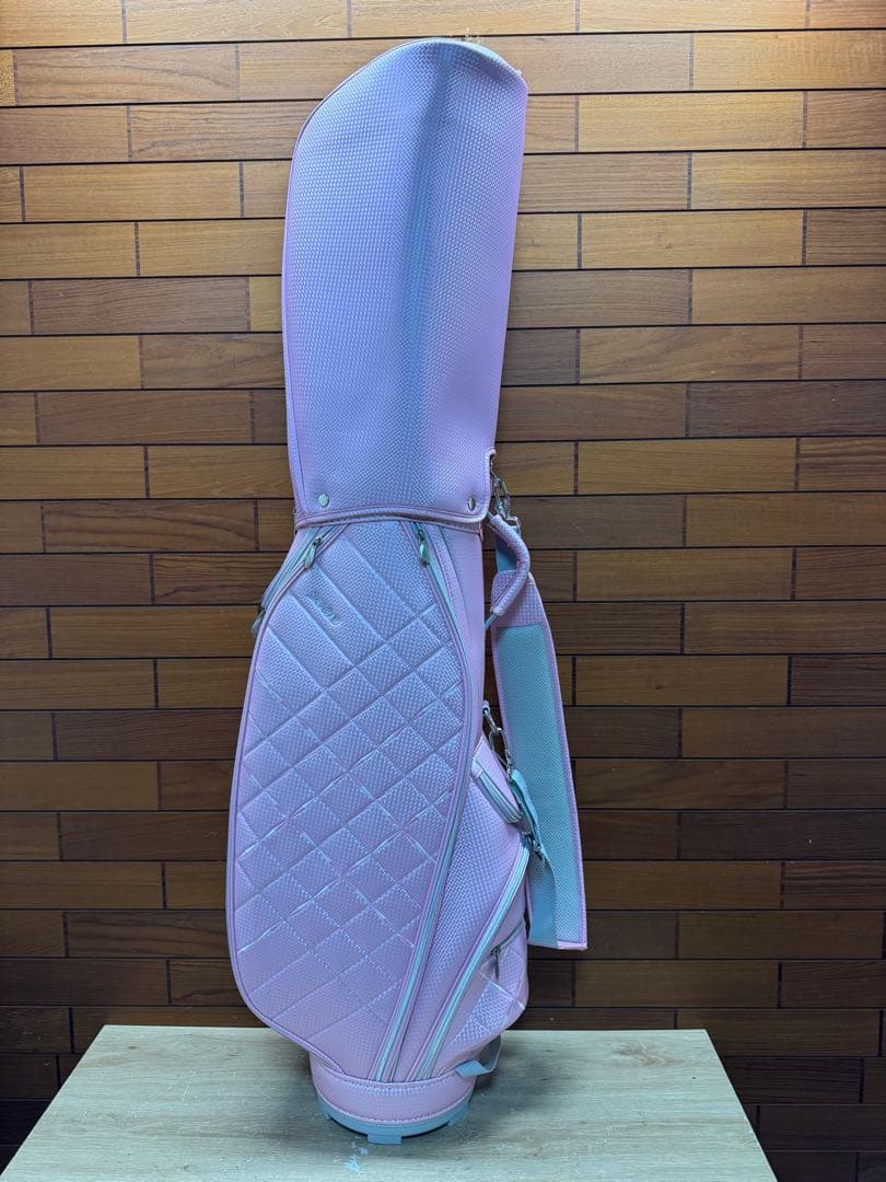 xxio レディースキャディバッグ　ピンク