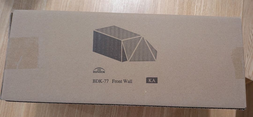 【Kazu】BUNDOK ソロベースEX フロントウォール 前幕