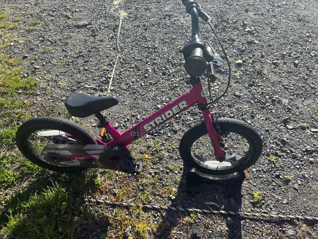 STRIDER 14インチ キッズバイク ペダルキット付き
