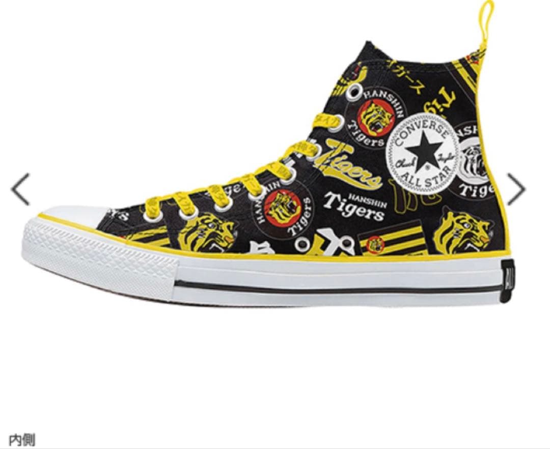 阪神タイガース コンバース オールスター コラボ商品27cm 受注生産 限定商品