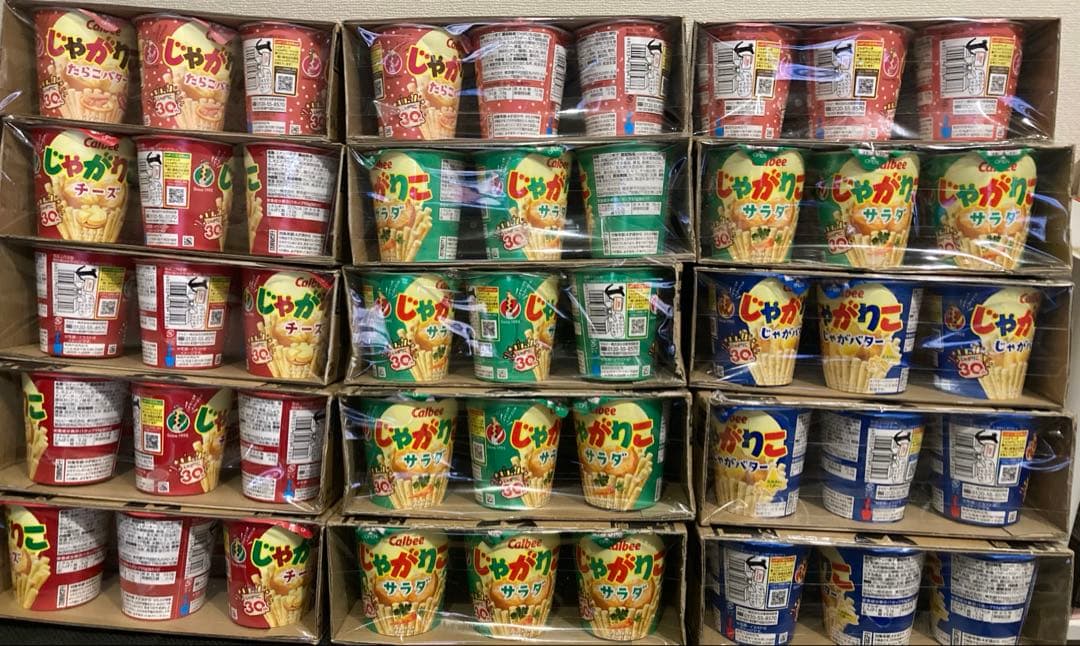 j*h様 【今回だけ】じゃがりこ90個まとめてお譲りします。