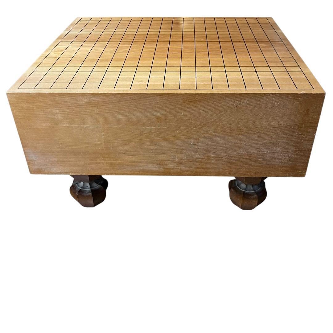 【寿】本榧製 卓上碁盤 No.50 足付き 高級品
