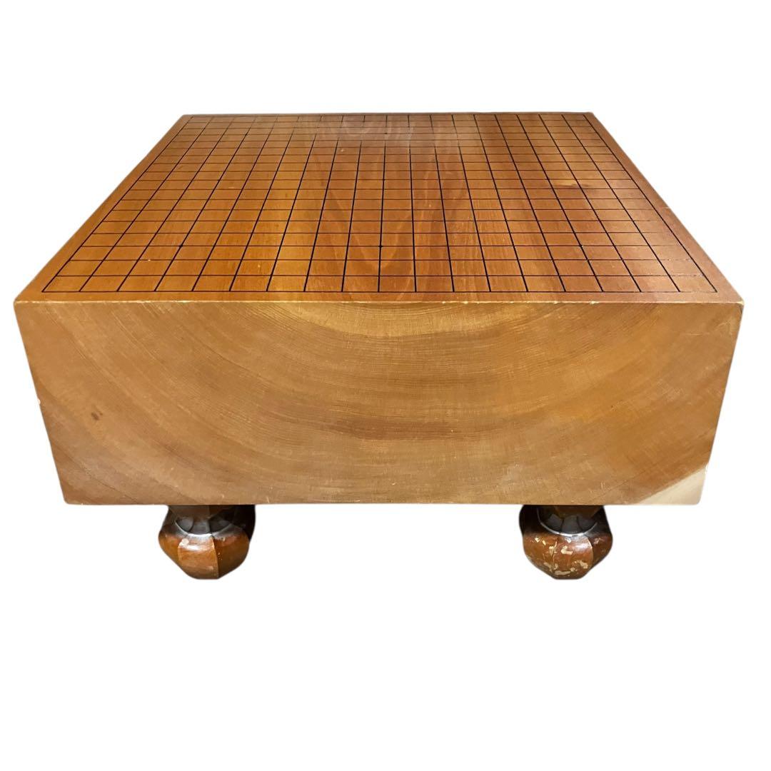 【寿】本榧製 卓上碁盤 No.50 足付き 高級品