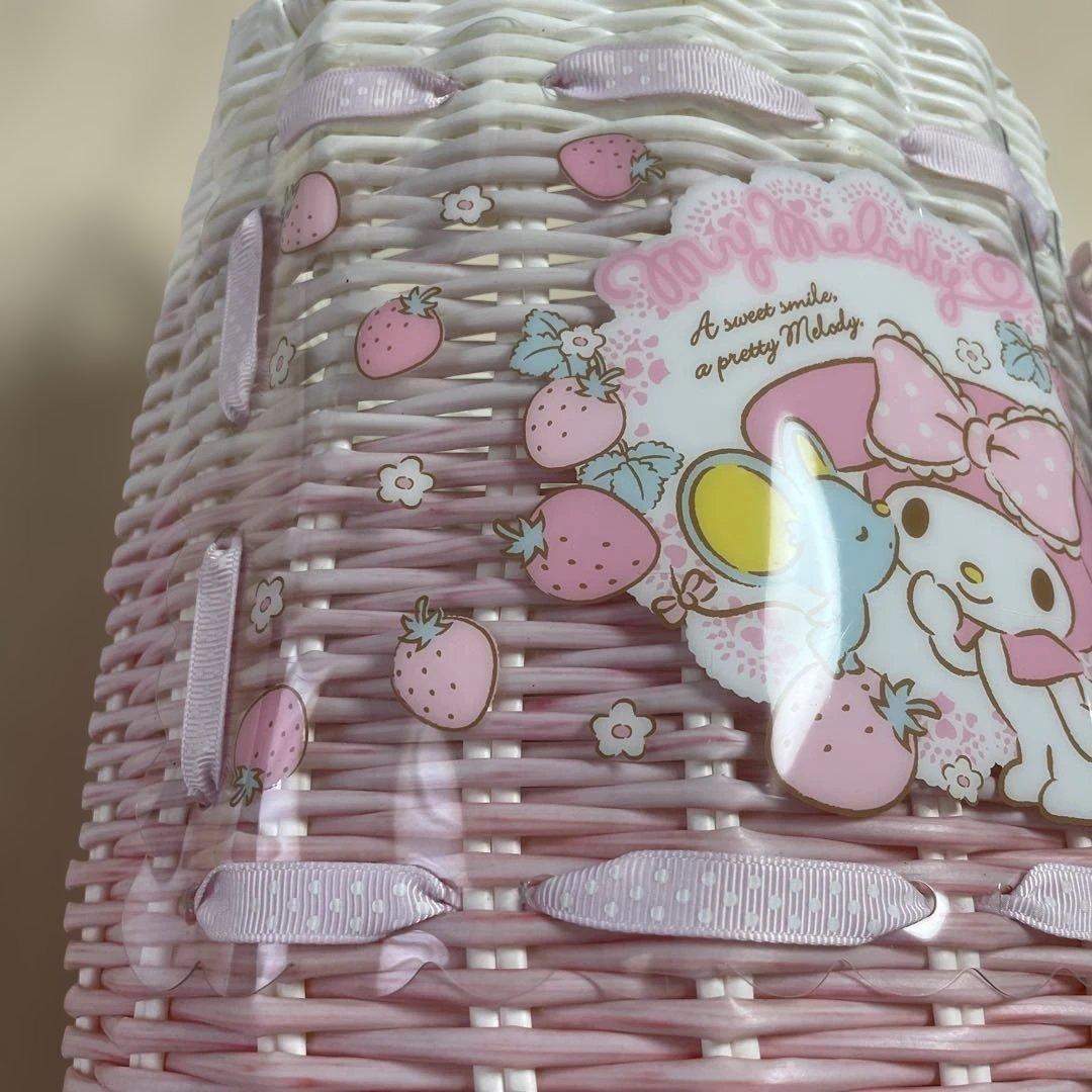 マイメロディ ストロベリーカゴ 約30cm