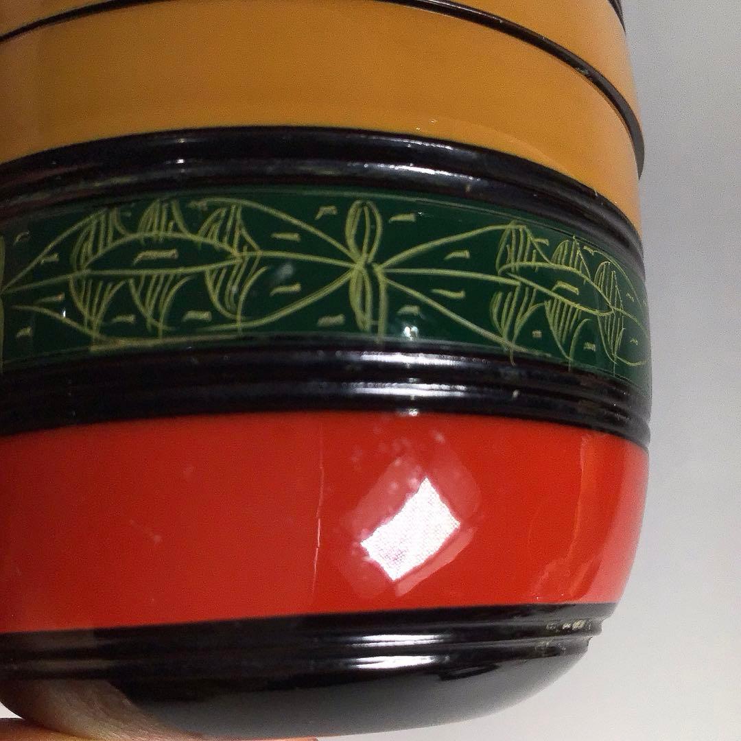 Ｎ２７８　棗　『道場宗廣作』『唐物写』『独楽棗』　共箱　茶道具