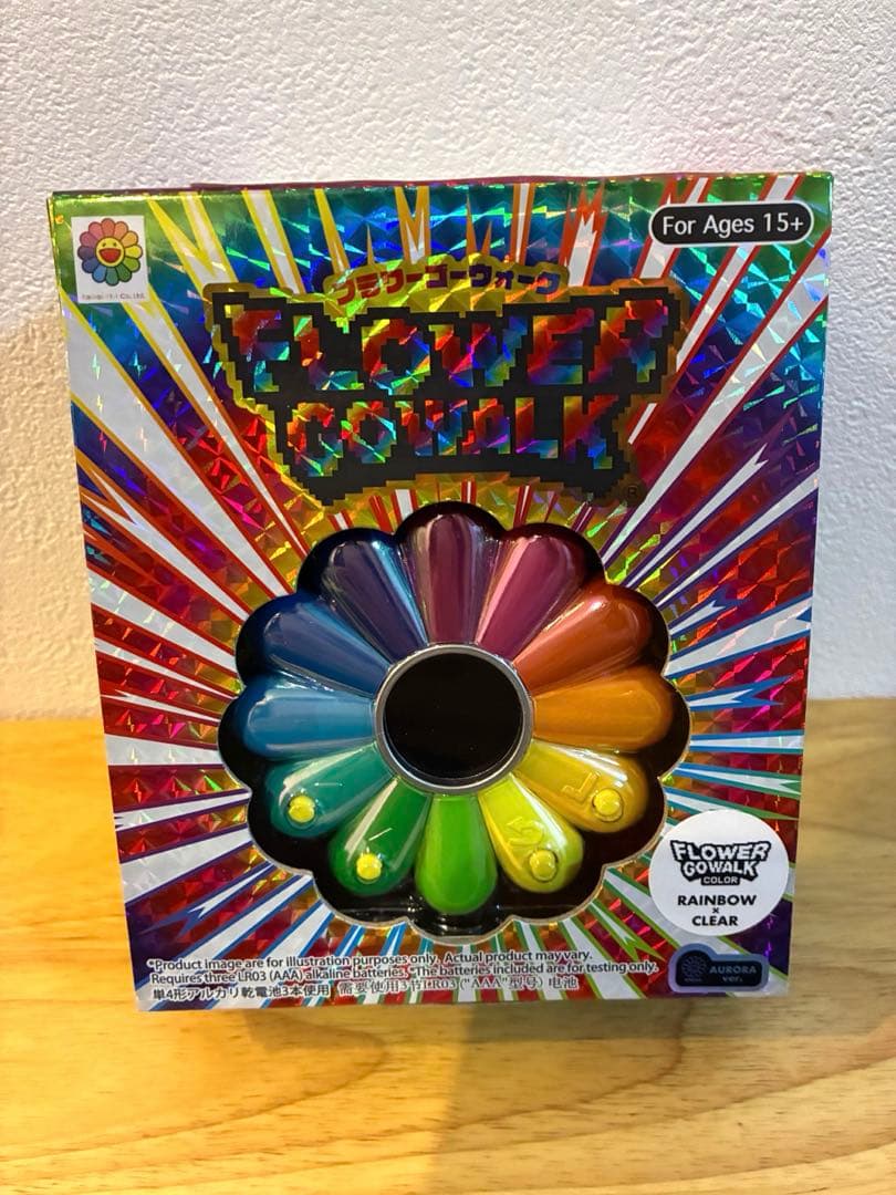 未開封☆FLOWER GO WALK COLOR(Rainbow Clear)
