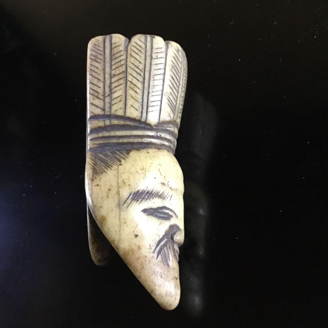 根付　日本ホンシュウ鹿角材質　　N11