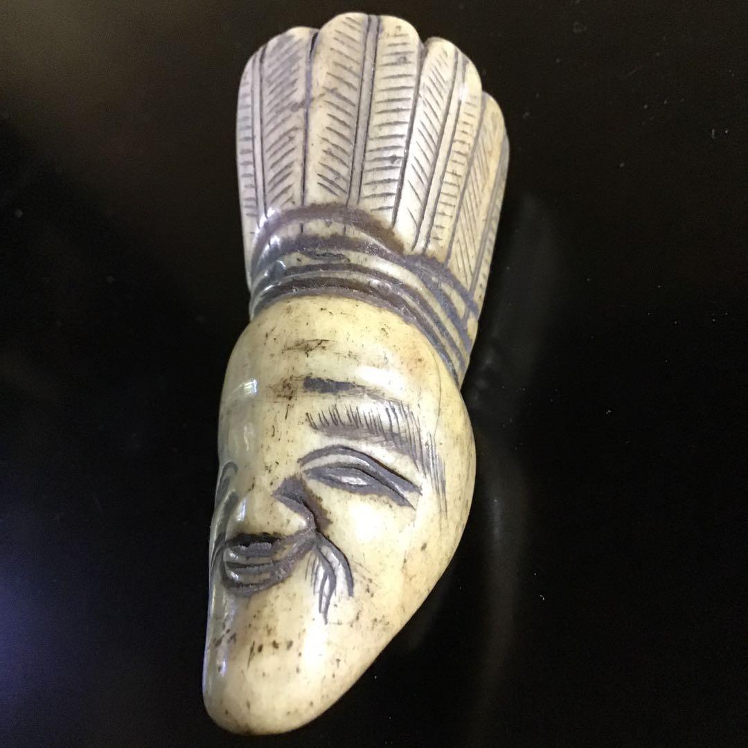 根付　日本ホンシュウ鹿角材質　　N11