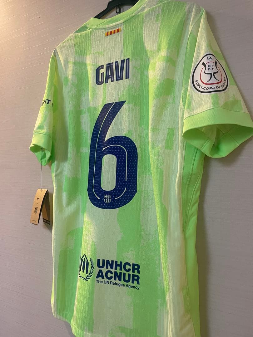 ガビ オーセンティックユニフォーム スーペルコパ 24-25 バルセロナ 3rd