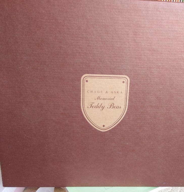 テディベア　CHAGE and ASKA限定メモリアルテディベア