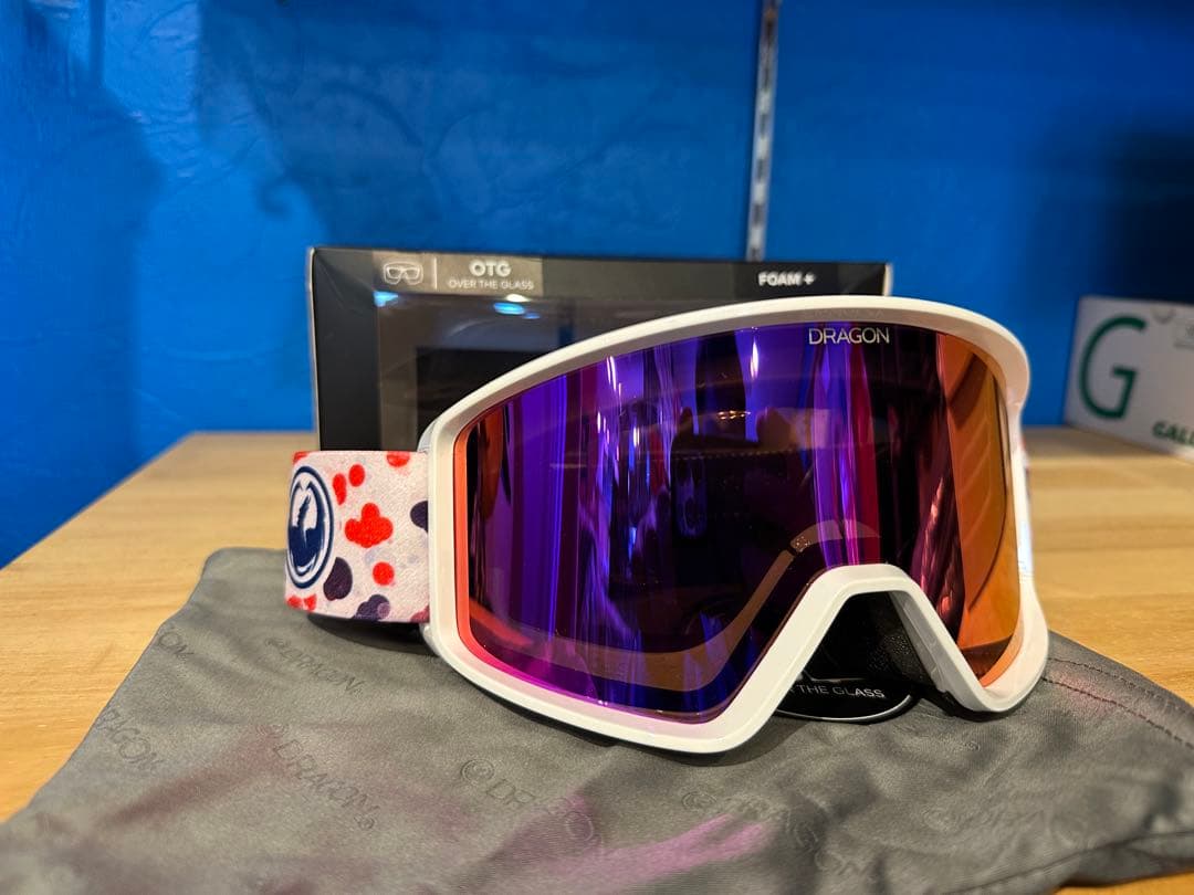 DRAGON OTG ゴーグル パープルレンズ