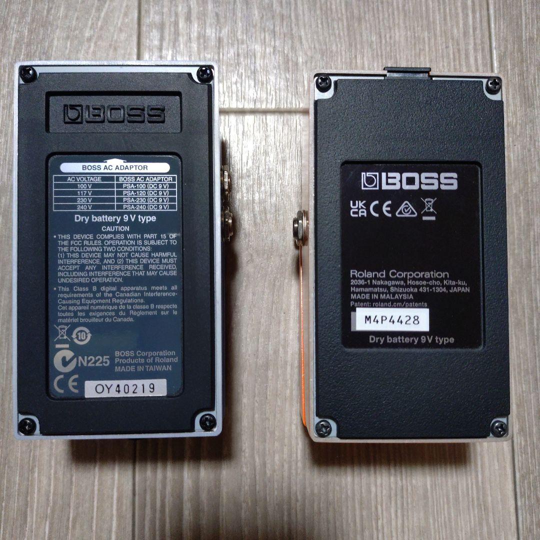 BOSS Distortion/DS-1 · SUPER Chorus/CH-1