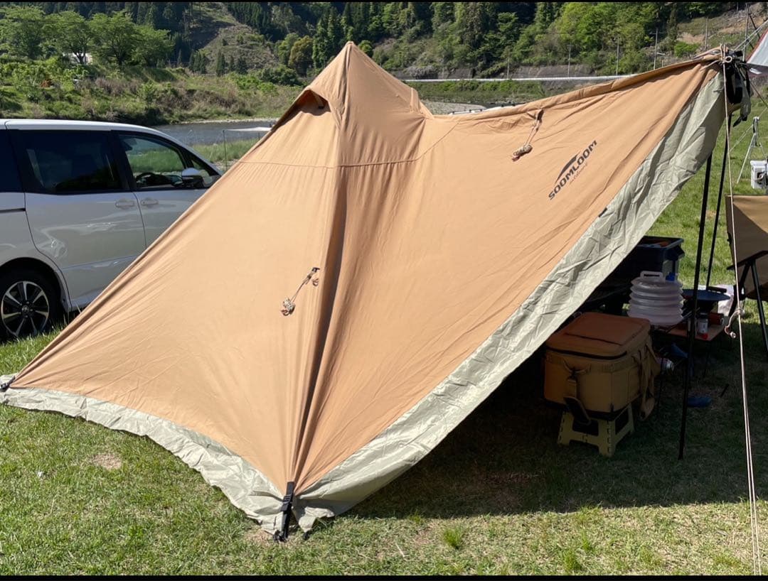Soomloom二人用テントHAPI 2P インナー＆スカート付き