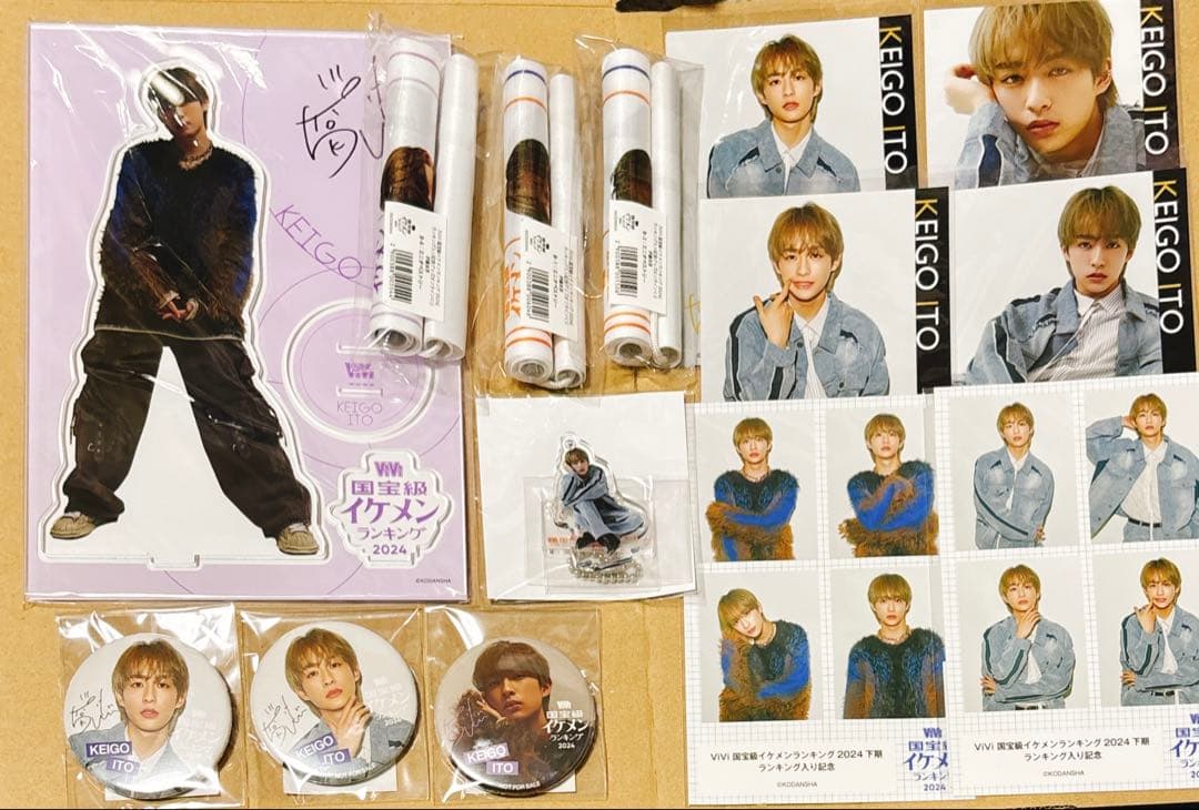 龍宮城　伊藤圭吾　KEIGO イケメンくじ　サイン　アクスタ、缶バッジ、写真