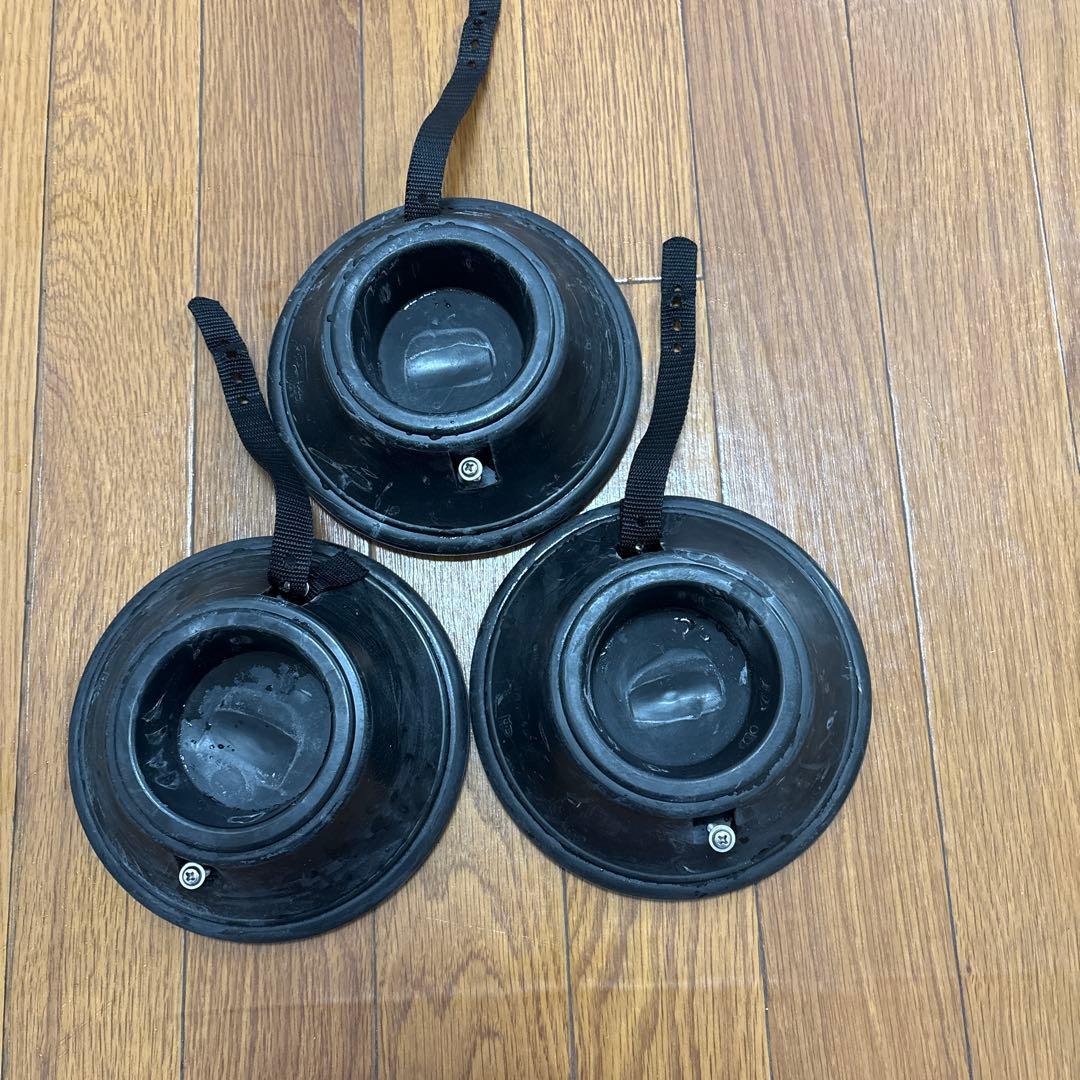 FTG-D-GP-BK グランドピアノ用 フトーゴム台 ブラック