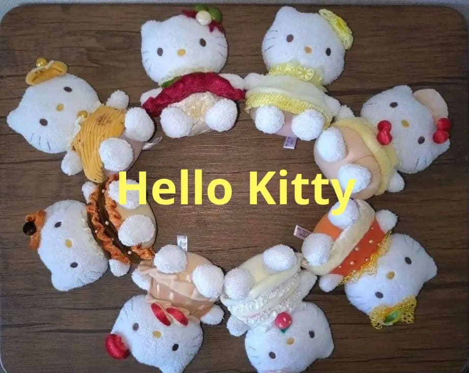 ハローキティ　キティちゃん　レア　ぬいぐるみ　8体セット　おまとめ　希少