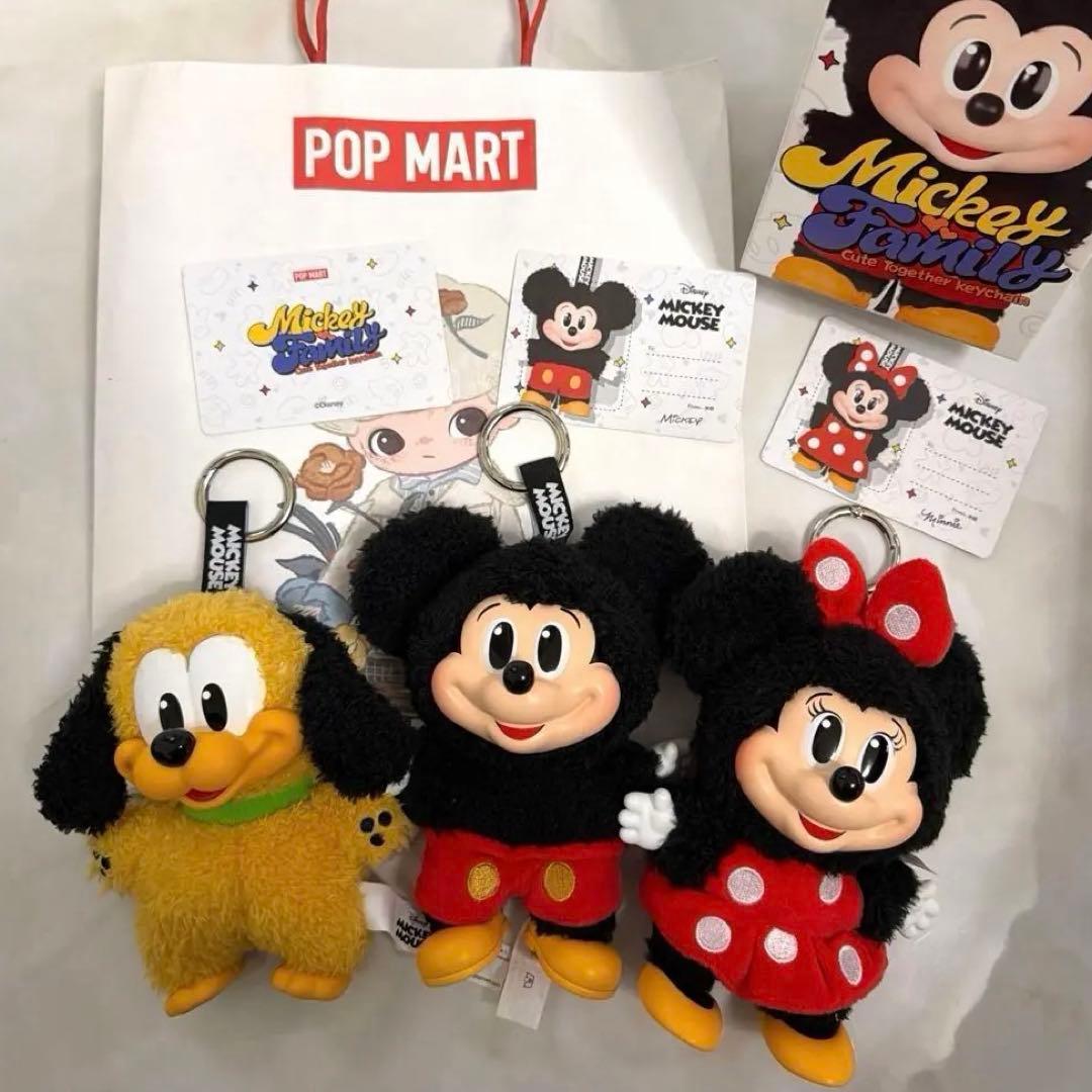 POPMART ディズニー 【ミッキー＆ミニー＆プルート】ミッキーファミリー